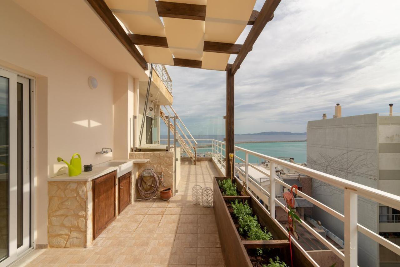 Penthouse Apartment In Downtown With Seaview Candia Esterno foto